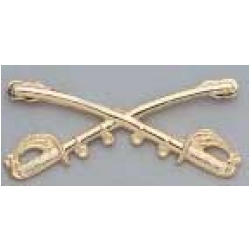 Cavalry Replica Brass Insignia