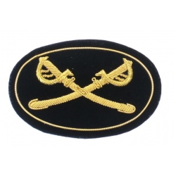 Cavalry Officer's Bullion Cap Badge