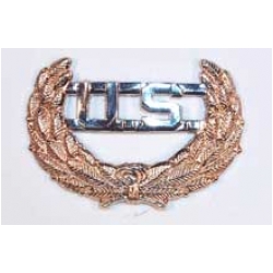 Civil War Replica Union Cap Pin - Union "US"