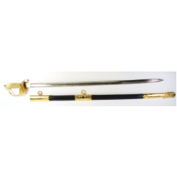 British/Canadian Naval Officer's Sword and Scabbard