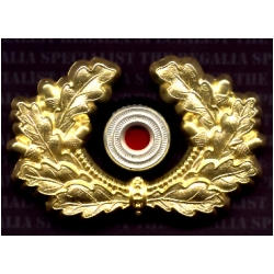 Army General's Peaked Cap Wreath and Cockade (Metal)