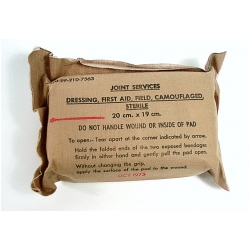 First Aid Field Dressing