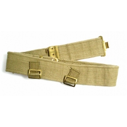 Belt with Brass Fittings