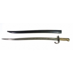 French Model 1866 Bayonet & Scabbard