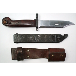 Romanian AKM Bayonet & Scabbard, (without rubber)