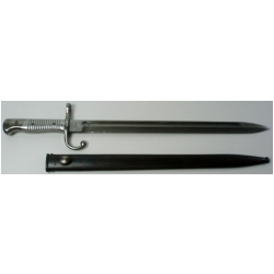 Argentine M1891 Bayonet & Scabbard, (Alloy)