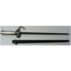 French Model 86/93/16/35 Bayonet & Scabbard, (Hooked Quillion)