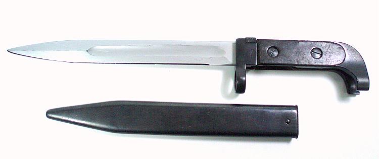 Polish AK 1st Pattern Bayonet and Scabbard