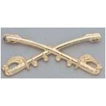 Cavalry Replica Brass Insignia