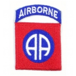 82nd Airborne Division Patch with Airborne Tab