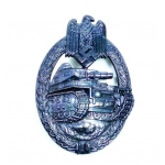 Army Panzer Assault Badge in Bronze for Assault Gun Crews and Panzer Grenadiers