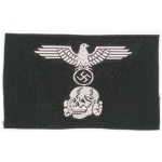 Waffen S.S. Panzer E.M. Combined M43 Trapezoid (Silk Woven)