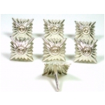 Rank Stars for Shoulder Boards (Silver)
