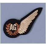 R.A.F. Air Gunner 'AG' Half Wing