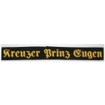 Kriegsmarine Cap Tally "Kreuzer Prinz Eugen"