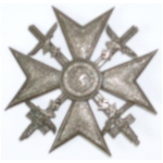 Spanish Cross in Bronze with Swords