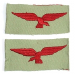 R.A.F. Enlisted Man's Summer Tan Shoulder Insignia
