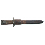 Canadian Ross 1910 MK1 Bayonet & Scabbard
