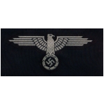 Waffen S.S. Enlisted Man's Cap Eagle (Silk Woven)