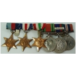 WWII Canadian 6 Medal Group