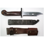 Romanian AKM Bayonet & Scabbard, (without rubber)