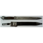 Danish M1889 Bayonet with Scabbard & Frog