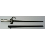 French Model 86/93/16/35 Bayonet & Scabbard, (Hooked Quillion)