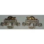 29th Vancouver Battalion Collar Dogs, (pair)