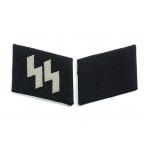 S.S. Enlisted Man's Rune Collar Patches