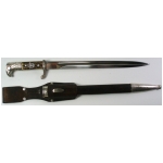 WWII German Police Bayonet & Scabbard, (Eickhorn)