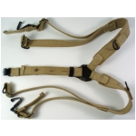 WWII German Y Straps, (DAK)