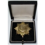 "Eastern People" 1st Class in Gold with Swords, Cased, (original)