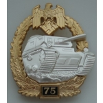 Panzer Assault Badge, "75"