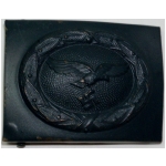 Luftwaffe Enlisted Man's Belt Buckle in Steel, (Original)