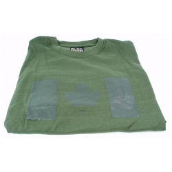 Milspex T-Shirt O.D. with Canada Flag Print
