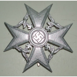 Spanish Cross in Silver Without Swords