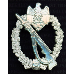 Infantry Assault Badge in Silver
