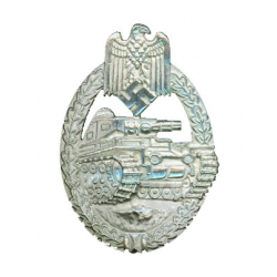 Panzer Assault Badge in Silver