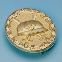 1939 WWII Wound Badge (Gold)