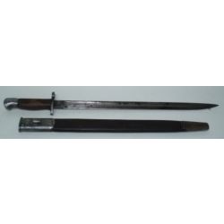 British P1907 Bayonet & Scabbard, (12A&SH) Sanderson  7, '15