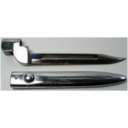 British No. 9 Mk 1 Bayonet & Scabbard, (POOLE 1949)