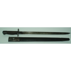 British P1907 Bayonet & Scabbard 38th BAT., (EFD '10)