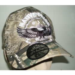 Ball Cap Native Pride, Camo Eagle