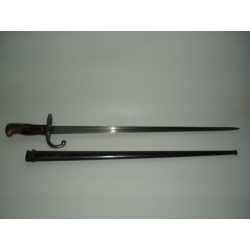 French M1874 Bayonet & Scabbard, (1877)