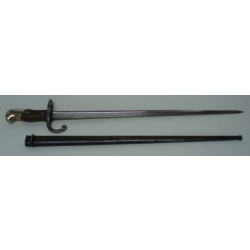 French M1874 Bayonet & Scabbard, (STEYR 1878)