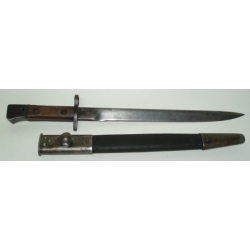 India Mk III Bayonet & Scabbard, ( RFI 1, '45)