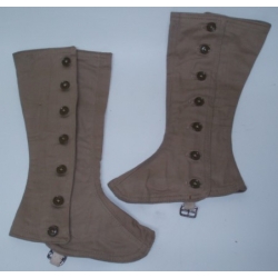 British Mosquito Spats, Nursing Officers, Size 5, (orig)