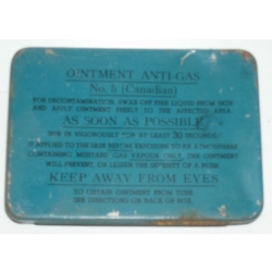 Anti-Gas Ointment, No. 5, (Canadian)