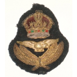 RCAF/RAF Officer's Cap Badge, K.C.