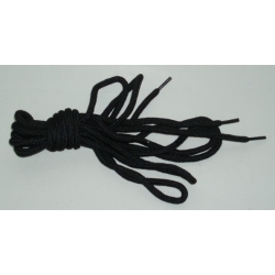 Black Combat Boot Laces, 63", (1 Pair)